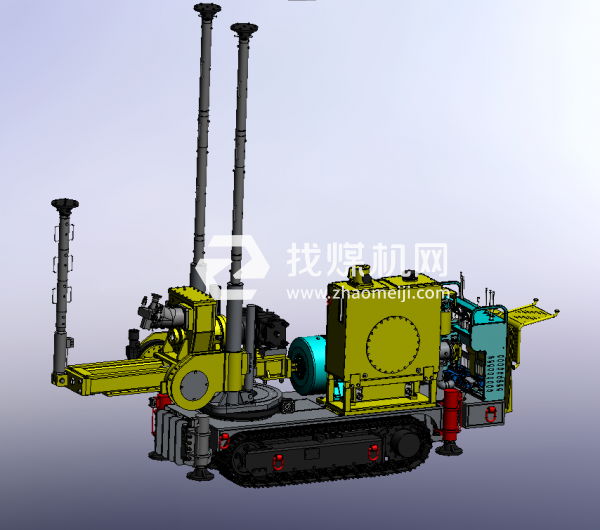 煤礦用ZDY3500LPS履帶式全液壓坑道鉆機技術性能先進移動搬遷方便